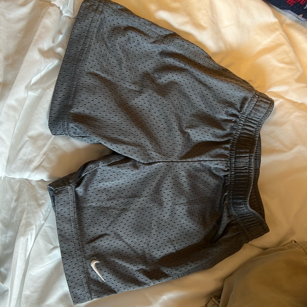 Nike grey shorts size 4